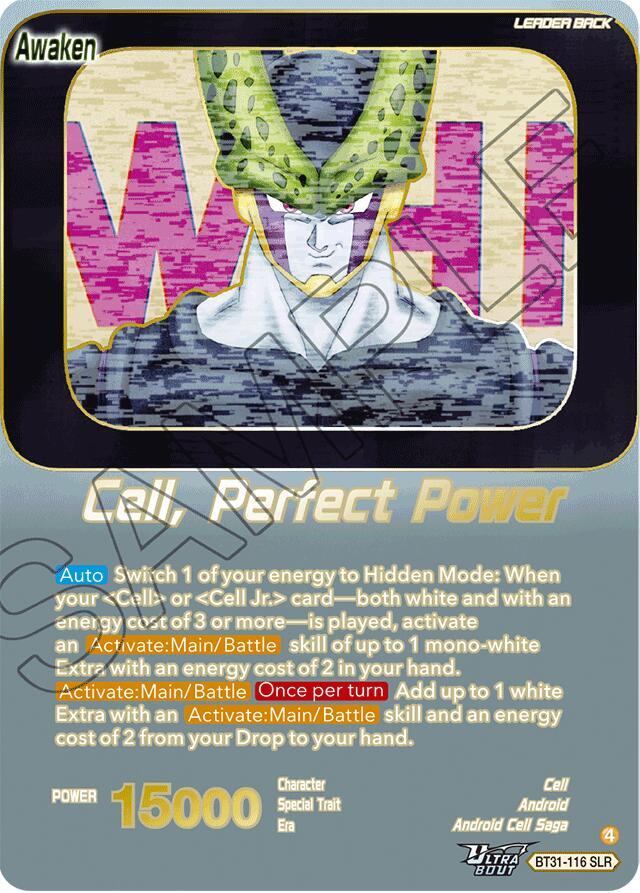 Cell // Cell, Perfect Power (SLR) BT31-116 card from Impact Beyond Dimensions