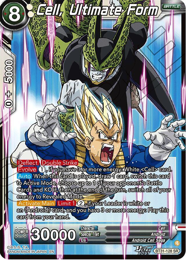 Cell, Ultimate Form BT31-128 card from Impact Beyond Dimensions