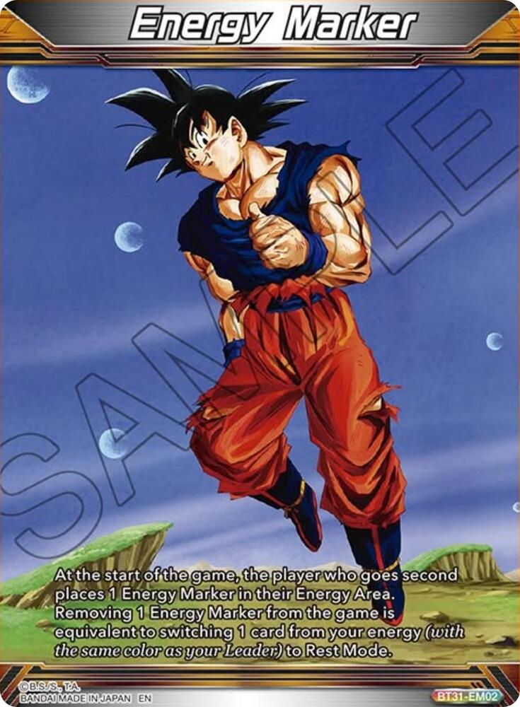 Energy Marker BT31-EM02 card from Impact Beyond Dimensions