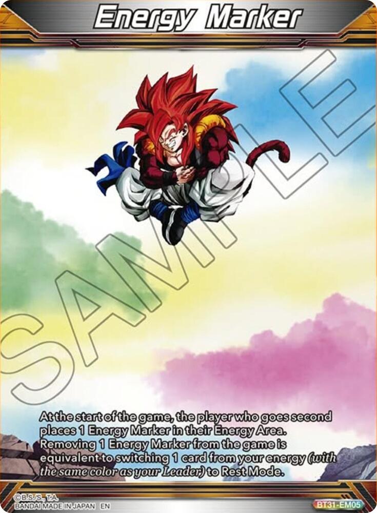 Energy Marker BT31-EM05 card from Impact Beyond Dimensions