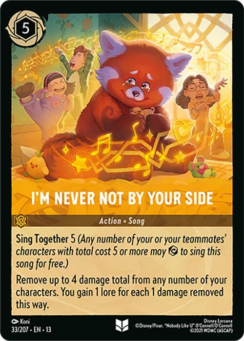 I'm Never Not by Your Side 33/204 card from Attack of the Vine!