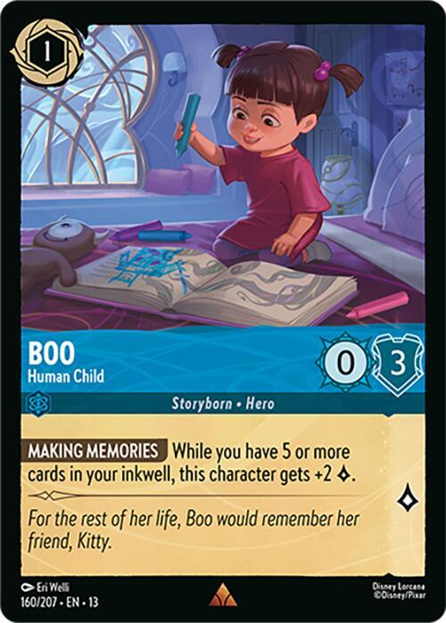 Boo - Human Child 160/204 card from Attack of the Vine!