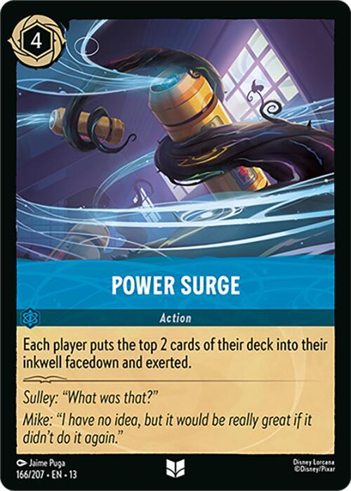 Power Surge 166/204 card from Attack of the Vine!