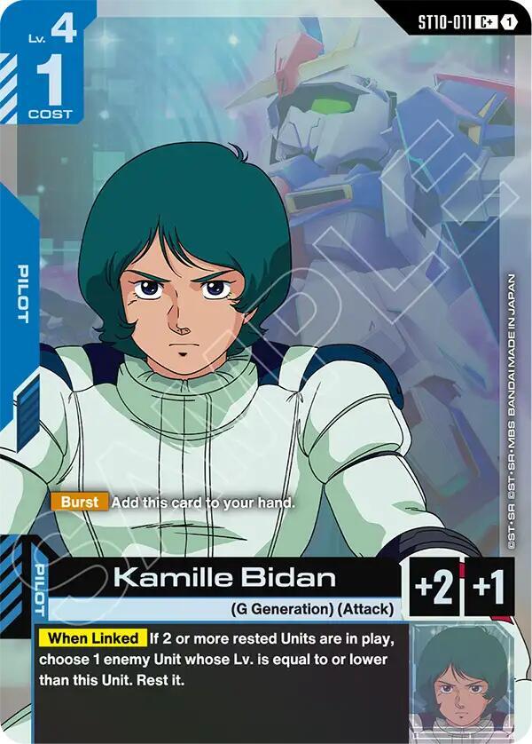 Kamille Bidan (C+) ST10-011 card from Starter Deck 10: Generation Pulse