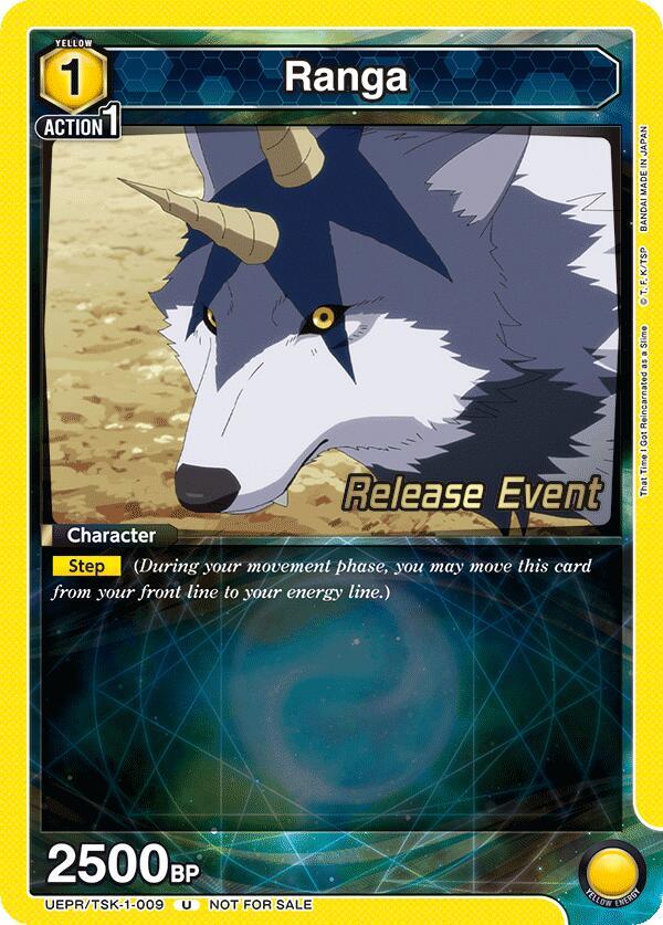 Ranga UEPR/TSK-1-009 card from UE20BT: That Time I Got Reincarnated as a Slime Release Event Cards