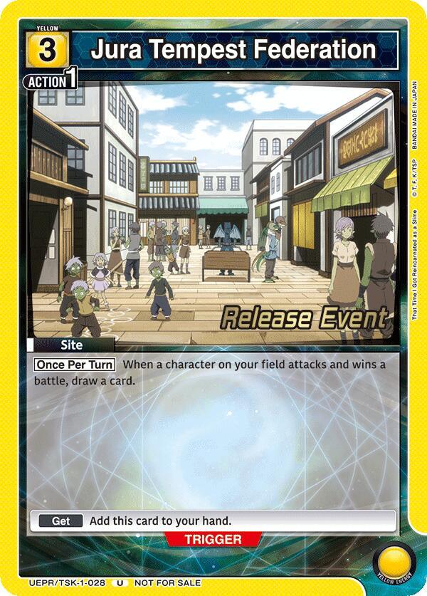 Jura Tempest Federation UEPR/TSK-1-028 card from UE20BT: That Time I Got Reincarnated as a Slime Release Event Cards