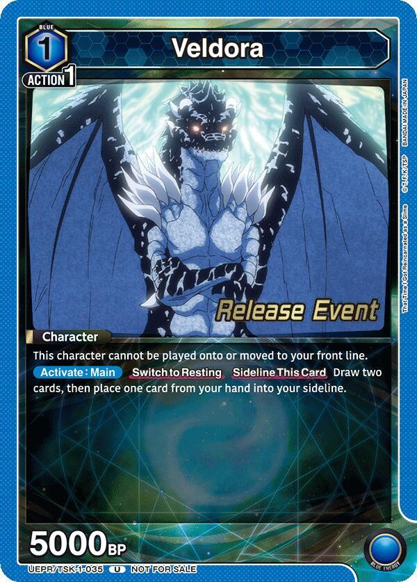 Veldora UEPR/TSK-1-035 card from UE20BT: That Time I Got Reincarnated as a Slime Release Event Cards