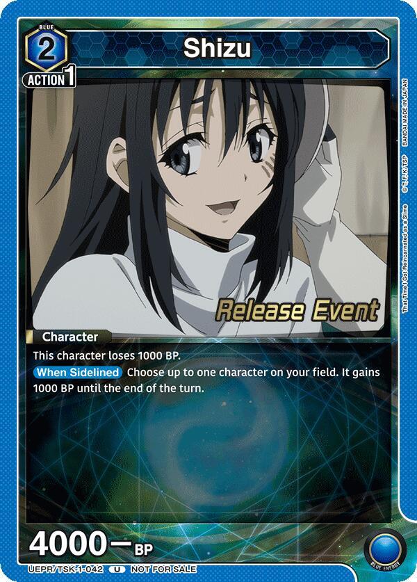Shizu UEPR/TSK-1-042 card from UE20BT: That Time I Got Reincarnated as a Slime Release Event Cards