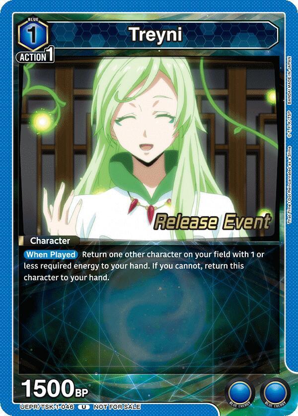 Treyni UEPR/TSK-1-046 card from UE20BT: That Time I Got Reincarnated as a Slime Release Event Cards
