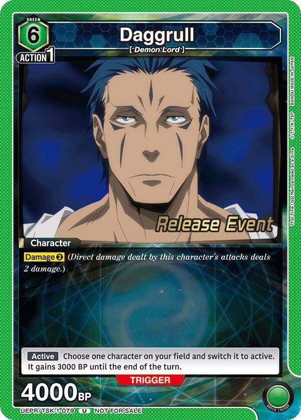 Daggrull UEPR/TSK-1-079 card from UE20BT: That Time I Got Reincarnated as a Slime Release Event Cards