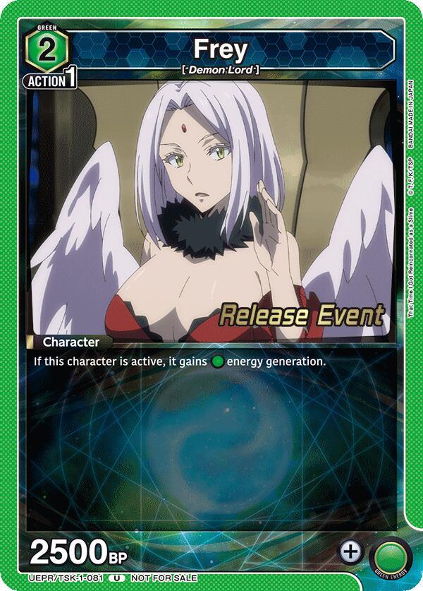 Frey UEPR/TSK-1-081 card from UE20BT: That Time I Got Reincarnated as a Slime Release Event Cards
