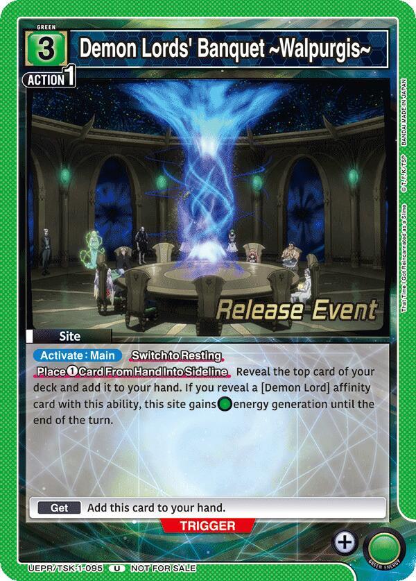 Demon Lords' Banquet ~Walpurgis~ UEPR/TSK-1-095 card from UE20BT: That Time I Got Reincarnated as a Slime Release Event Cards