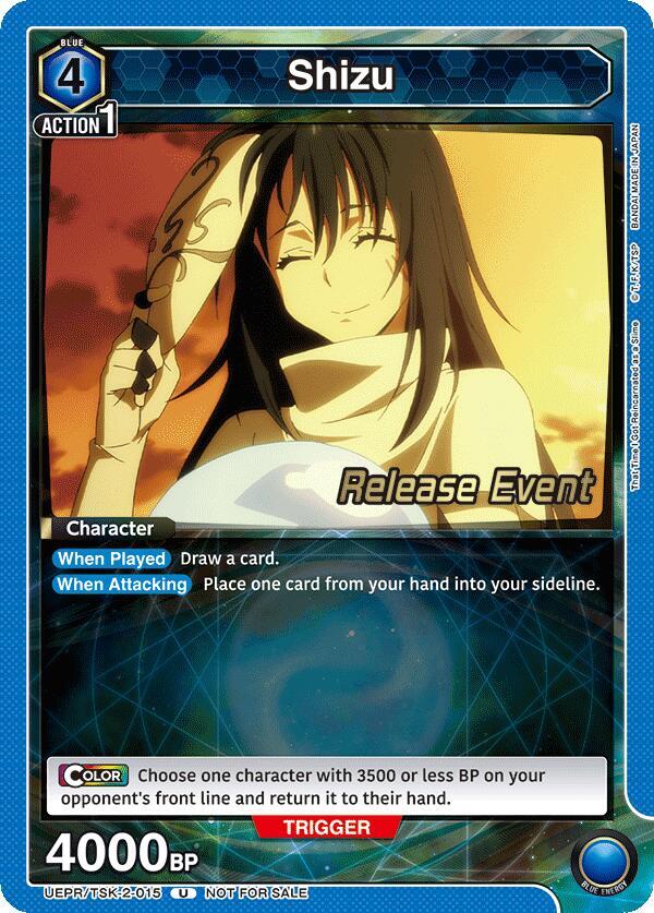 Shizu UEPR/TSK-2-015 card from UE20BT: That Time I Got Reincarnated as a Slime Release Event Cards