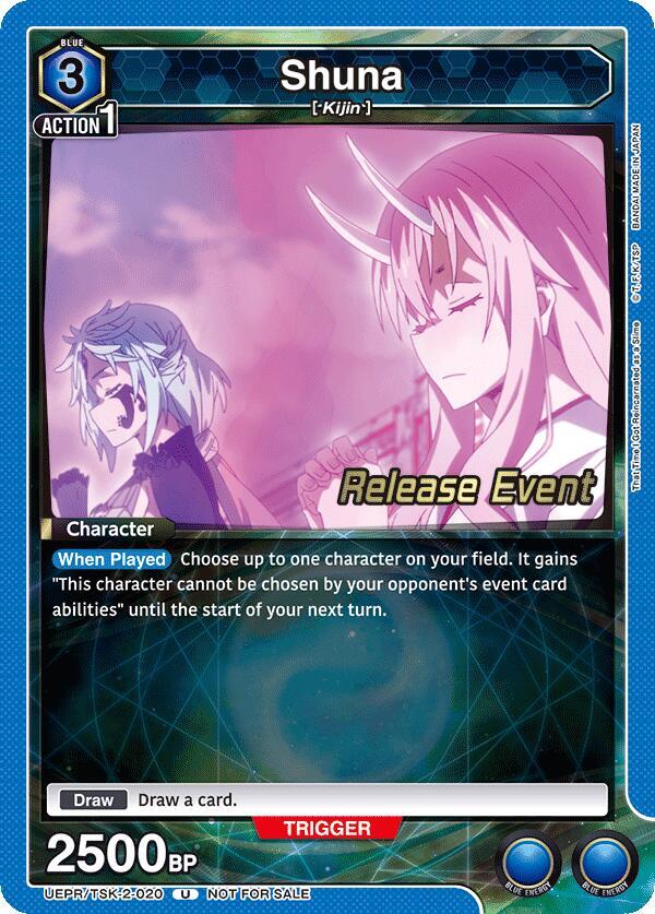 Shuna UEPR/TSK-2-020 card from UE20BT: That Time I Got Reincarnated as a Slime Release Event Cards