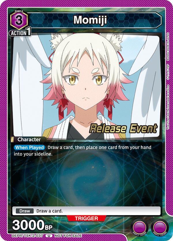 Momiji UEPR/TSK-2-037 card from UE20BT: That Time I Got Reincarnated as a Slime Release Event Cards