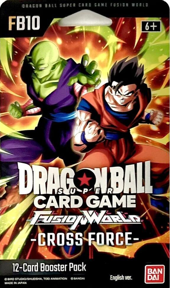 Cross Force Sleeved Booster Pack [Son Gohan and Piccolo] card from Cross Force