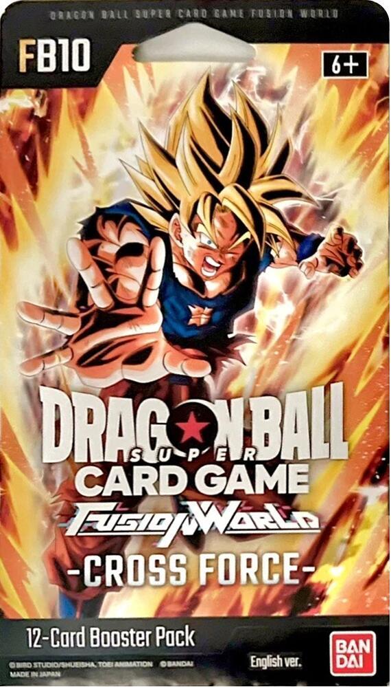 Cross Force Sleeved Booster Pack [SS Son Goku] card from Cross Force