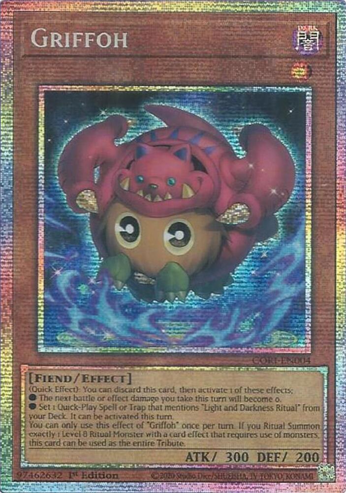 Griffoh (Starlight Rare) CORI-EN004 card from Chaos Origins