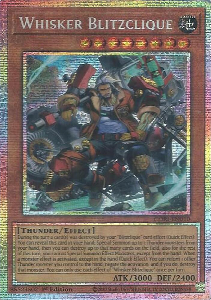 Whisker Blitzclique (Starlight Rare) CORI-EN010 card from Chaos Origins
