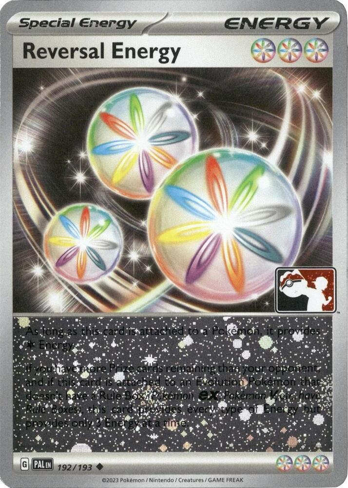 Reversal Energy (Cosmos Holo) 192/193 card from Prize Pack Series Cards