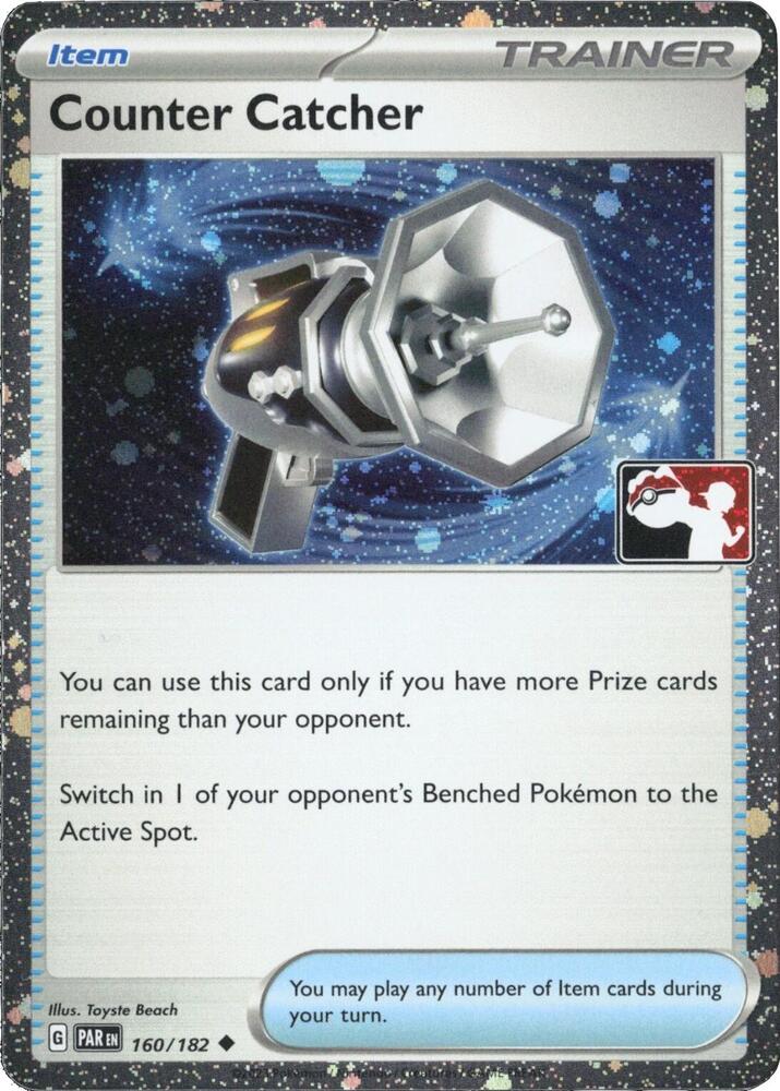 Counter Catcher (Cosmos Holo) 160/182 card from Prize Pack Series Cards