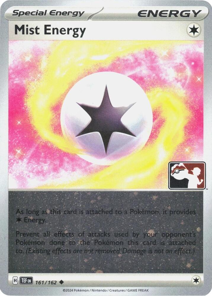 Mist Energy (Cosmos Holo) 161/162 card from Prize Pack Series Cards