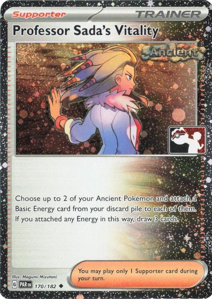 Professor Sada's Vitality (Cosmos Holo) 170/182 card from Prize Pack Series Cards