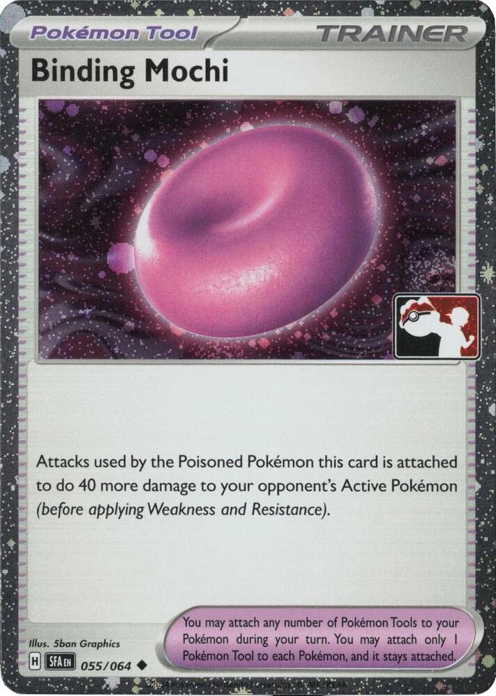 Binding Mochi (Cosmos Holo) 055/064 card from Prize Pack Series Cards