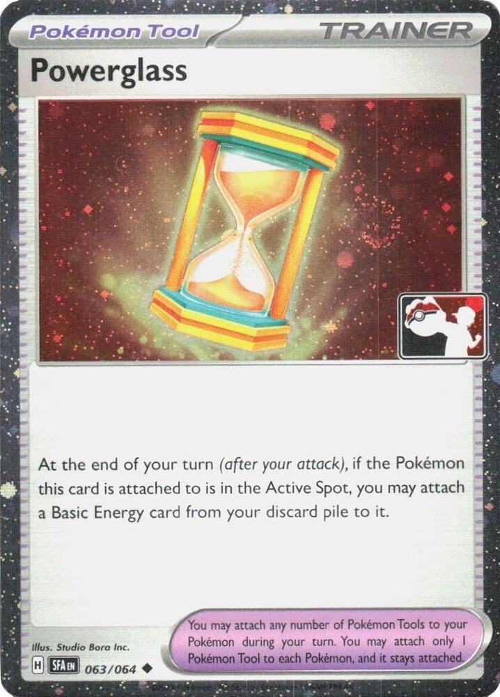 Powerglass (Cosmos Holo) 063/064 card from Prize Pack Series Cards