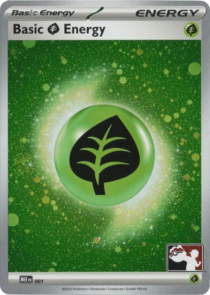 Basic Grass Energy - MEE 001 (Cosmos Holo) card from Prize Pack Series Cards