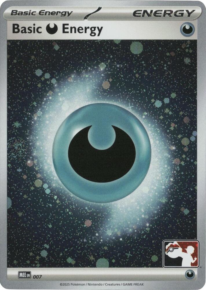 Basic Darkness Energy - MEE 007 (Cosmos Holo) card from Prize Pack Series Cards