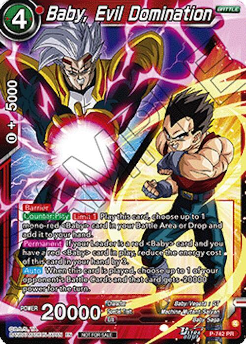 Baby, Evil Domination (Ultra-Bout Series Tournament Pack Vol.3) P-742 card from Tournament Promotion Cards