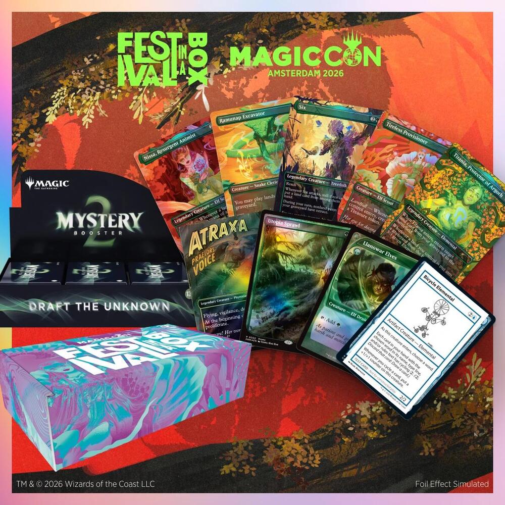 Secret Lair Drop: Festival in a Box Amsterdam 2026 Bundle card from Secret Lair Drop Series