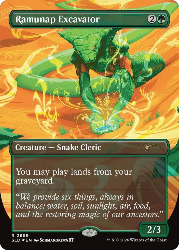 Ramunap Excavator 2659 card from Secret Lair Drop Series