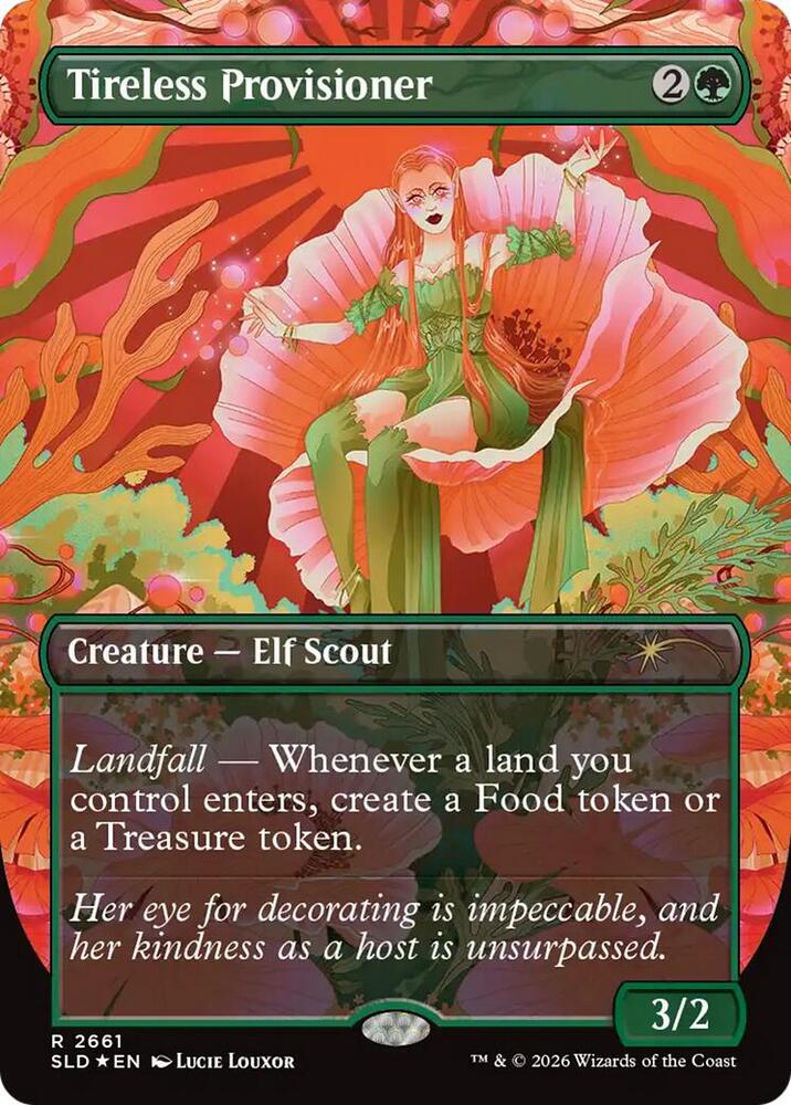 Tireless Provisioner 2661 card from Secret Lair Drop Series
