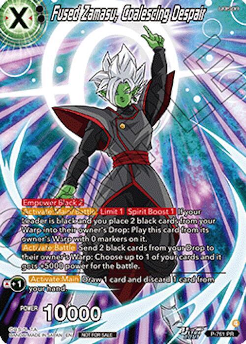Fused Zamasu, Coalescing Despair (Deluxe Pack 2026 Vol.2) (Alternate Art) P-761 card from Tournament Promotion Cards