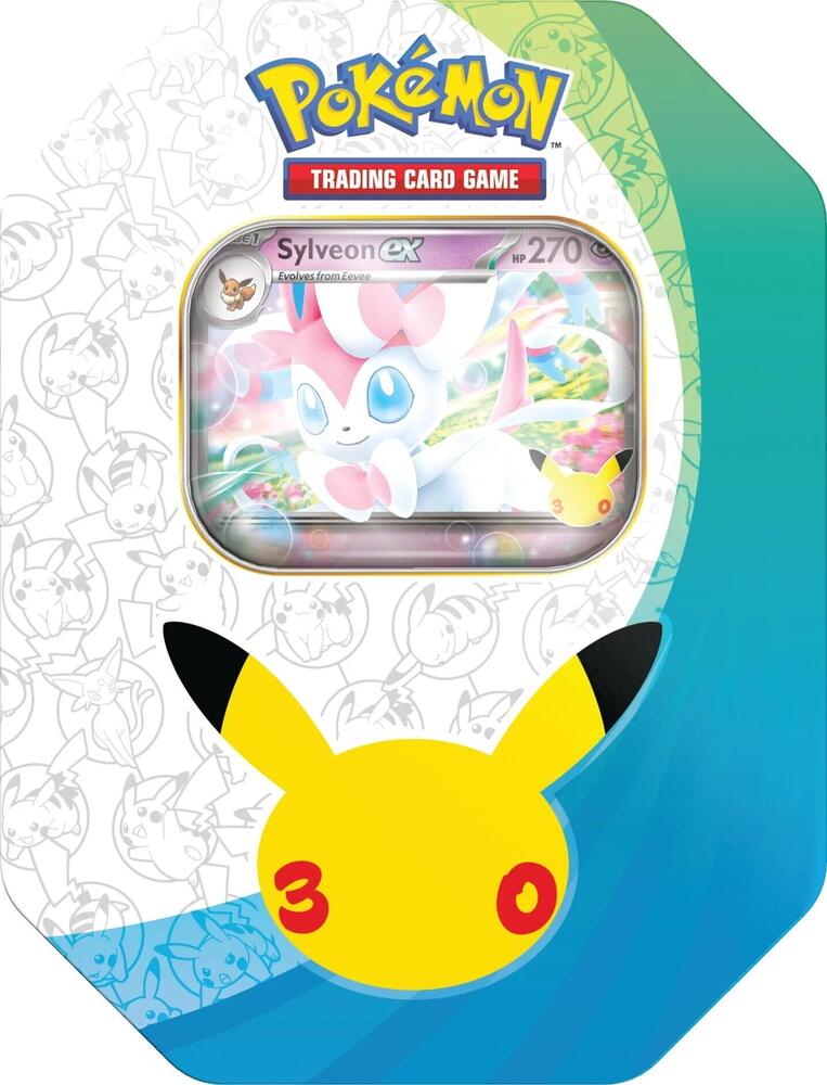 30th Celebration Tin [Sylveon ex] card from ME: 30th Celebration