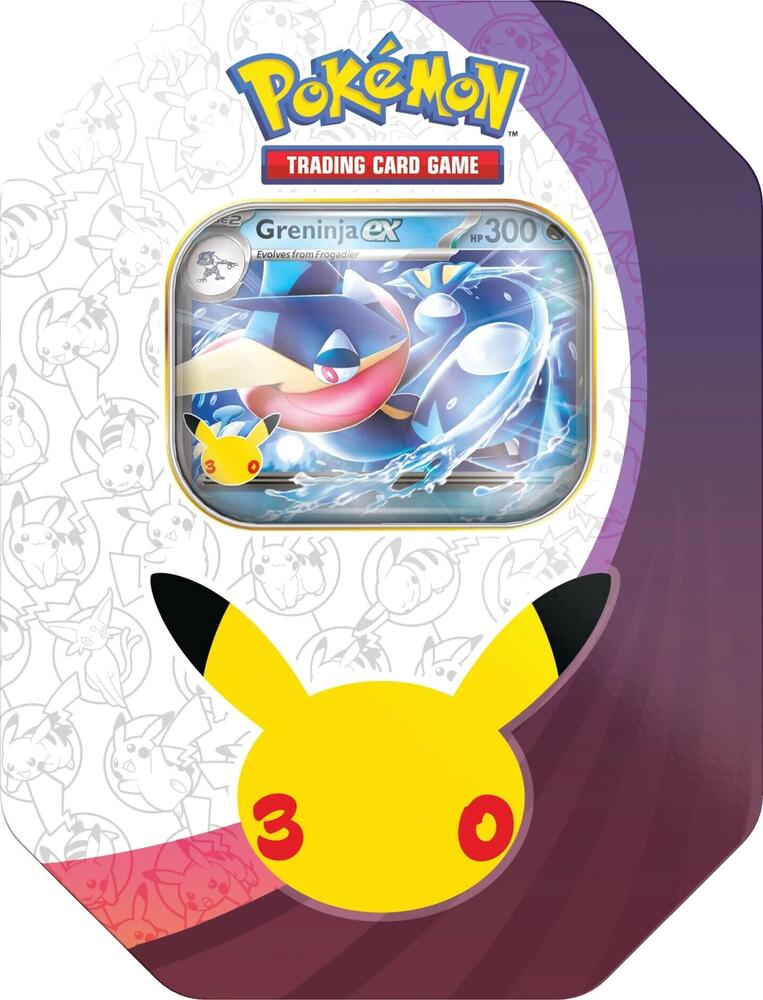 30th Celebration Tin [Greninja ex] card from ME: 30th Celebration