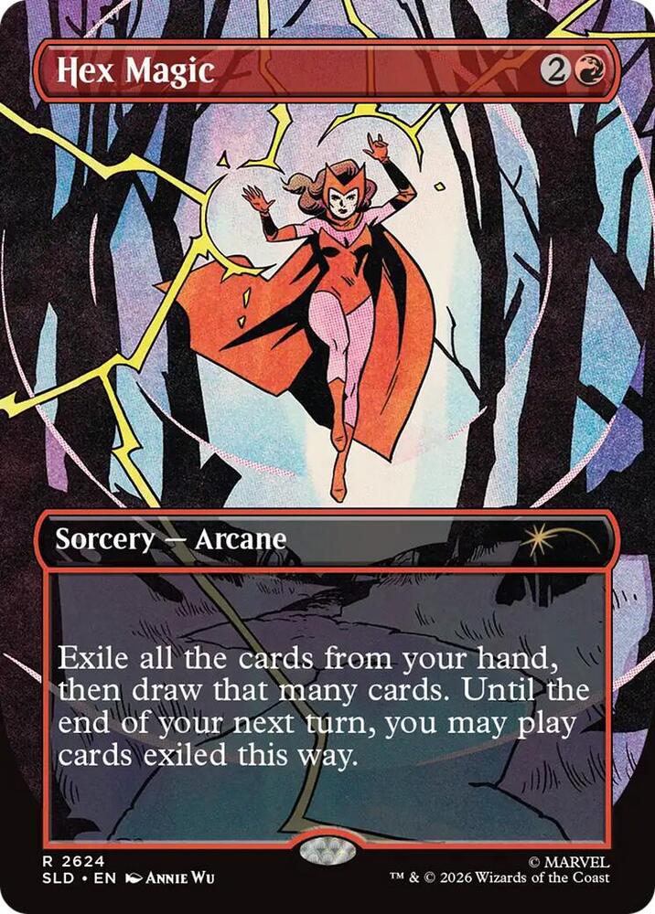 Hex Magic 2624 card from Secret Lair Drop Series