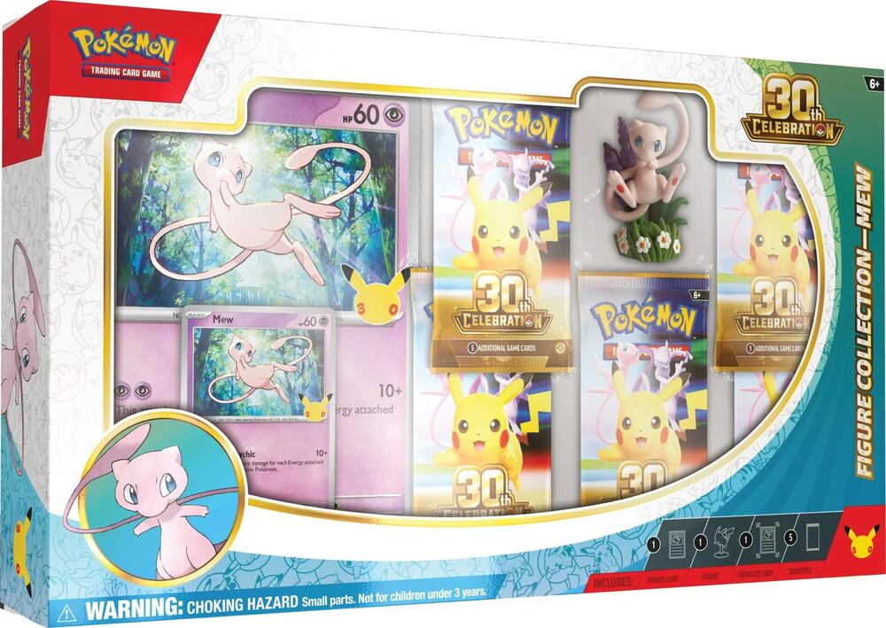 30th Celebration Figure Collection [Mew] card from ME: 30th Celebration