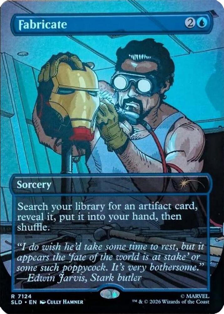 Fabricate 7124 card from Secret Lair Drop Series