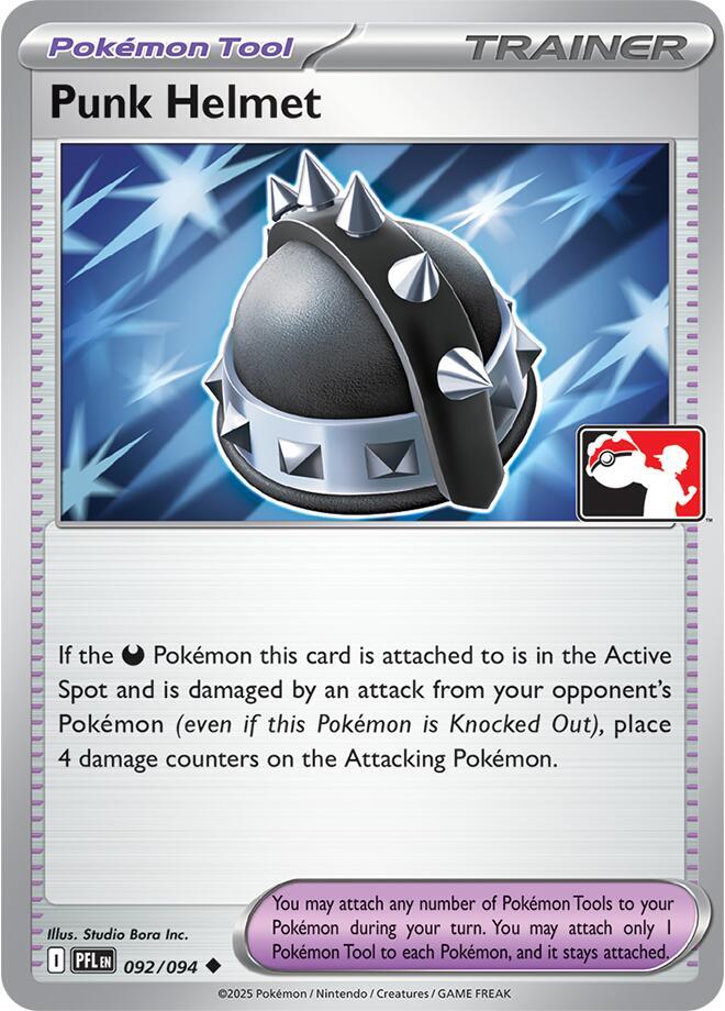 Punk Helmet 092/094 card from Prize Pack Series Cards