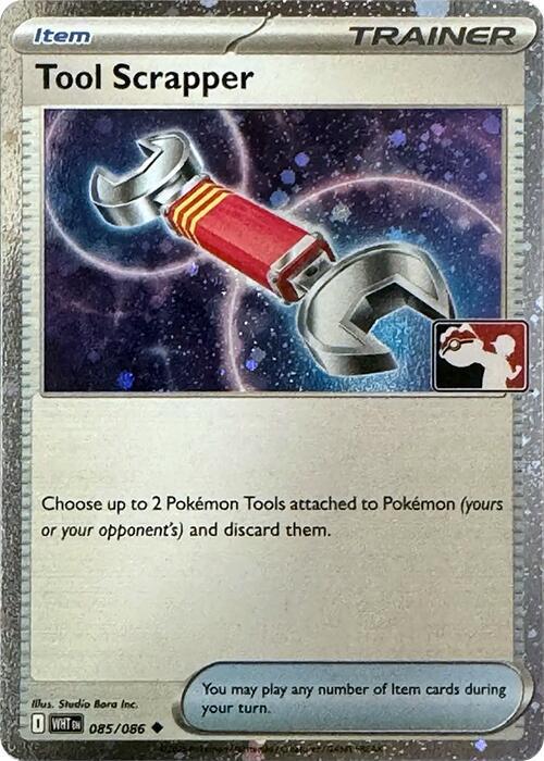 Tool Scrapper (Cosmos Holo) 085/086 card from Prize Pack Series Cards