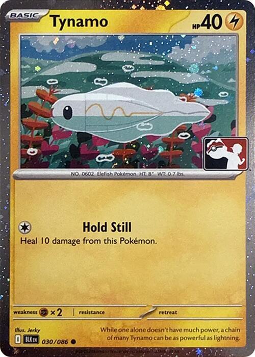 Tynamo (Cosmos Holo) 030/086 card from Prize Pack Series Cards