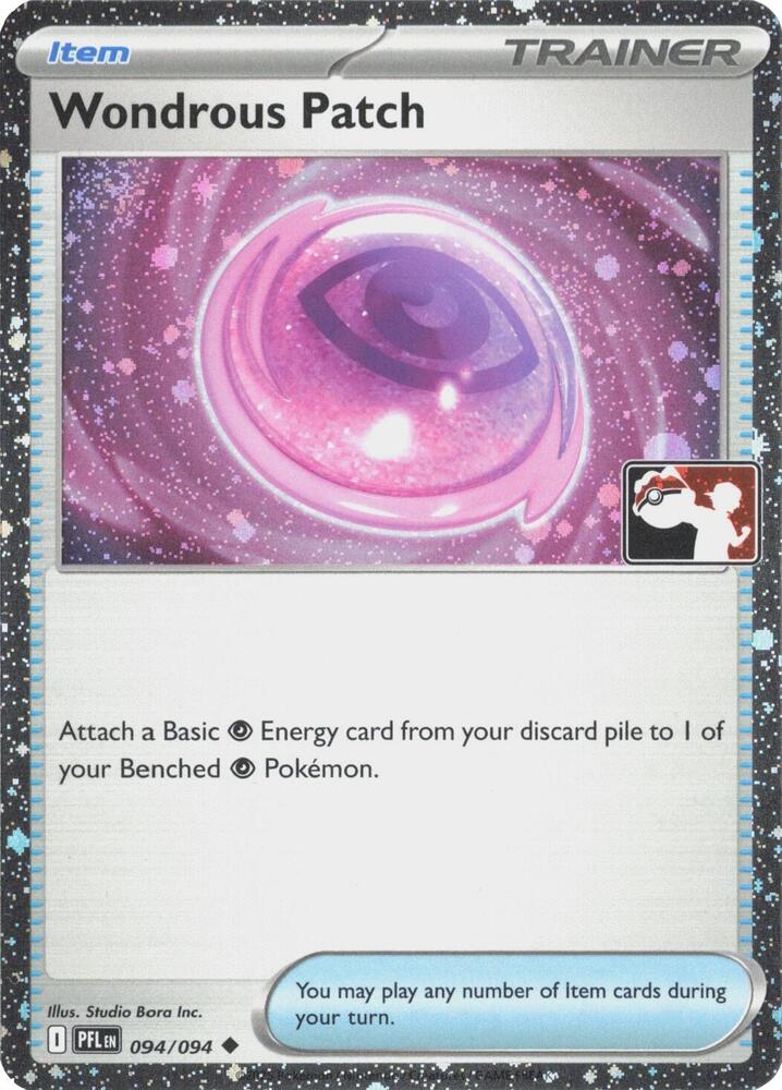 Wondrous Patch (Cosmos Holo) 094/094 card from Prize Pack Series Cards