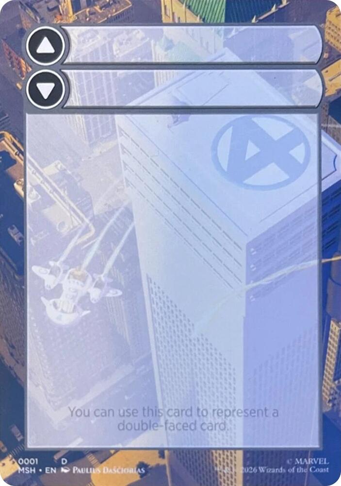 Helper Card 1 card from Marvel Super Heroes