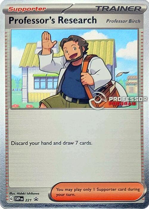 Professor's Research [Professor Birch] 221 card from Professor Program Promos