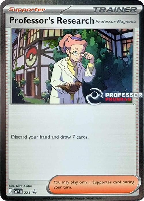 Professor's Research [Professor Magnolia] 223 card from Professor Program Promos