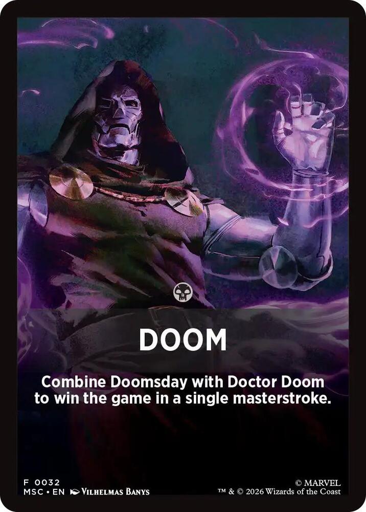 Doom Theme Card 32 card from Commander: Marvel Super Heroes