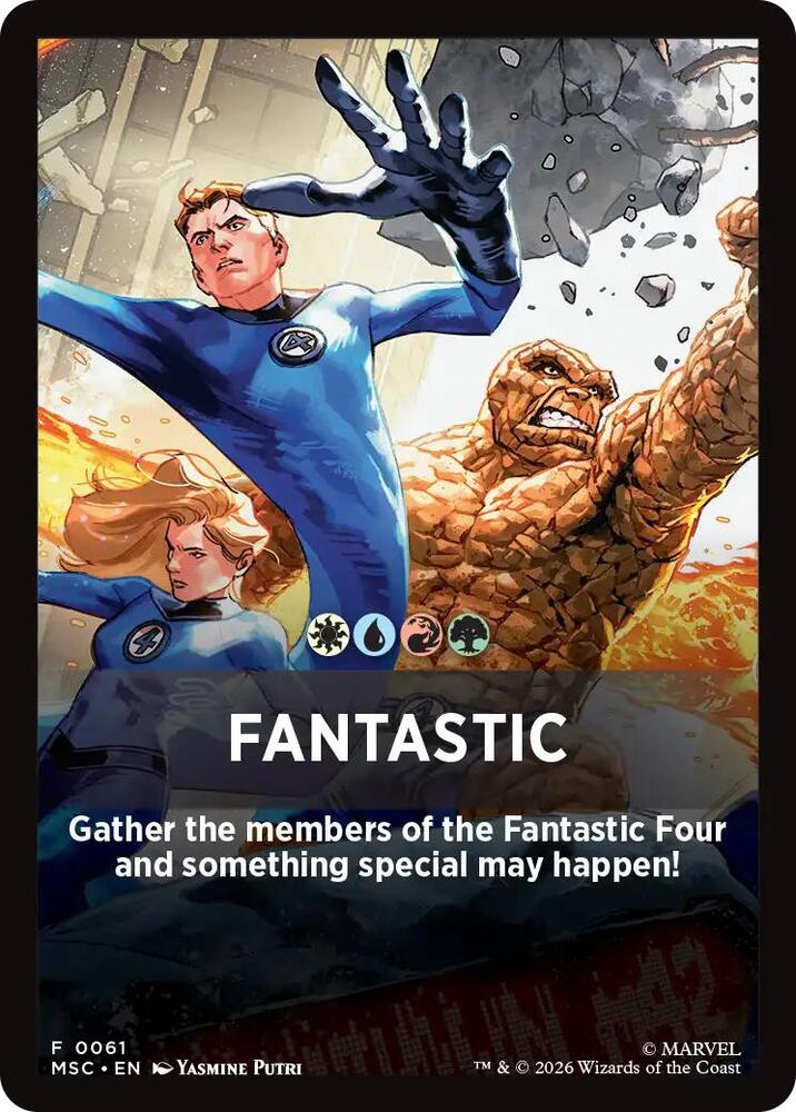 Fantastic Theme Card 61 card from Commander: Marvel Super Heroes
